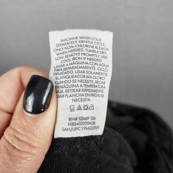 NOBO‎ Size L Strapless Jumpsuit Black Belted Neutral Indie Grunge Festival Boho - Picture 11 of 11